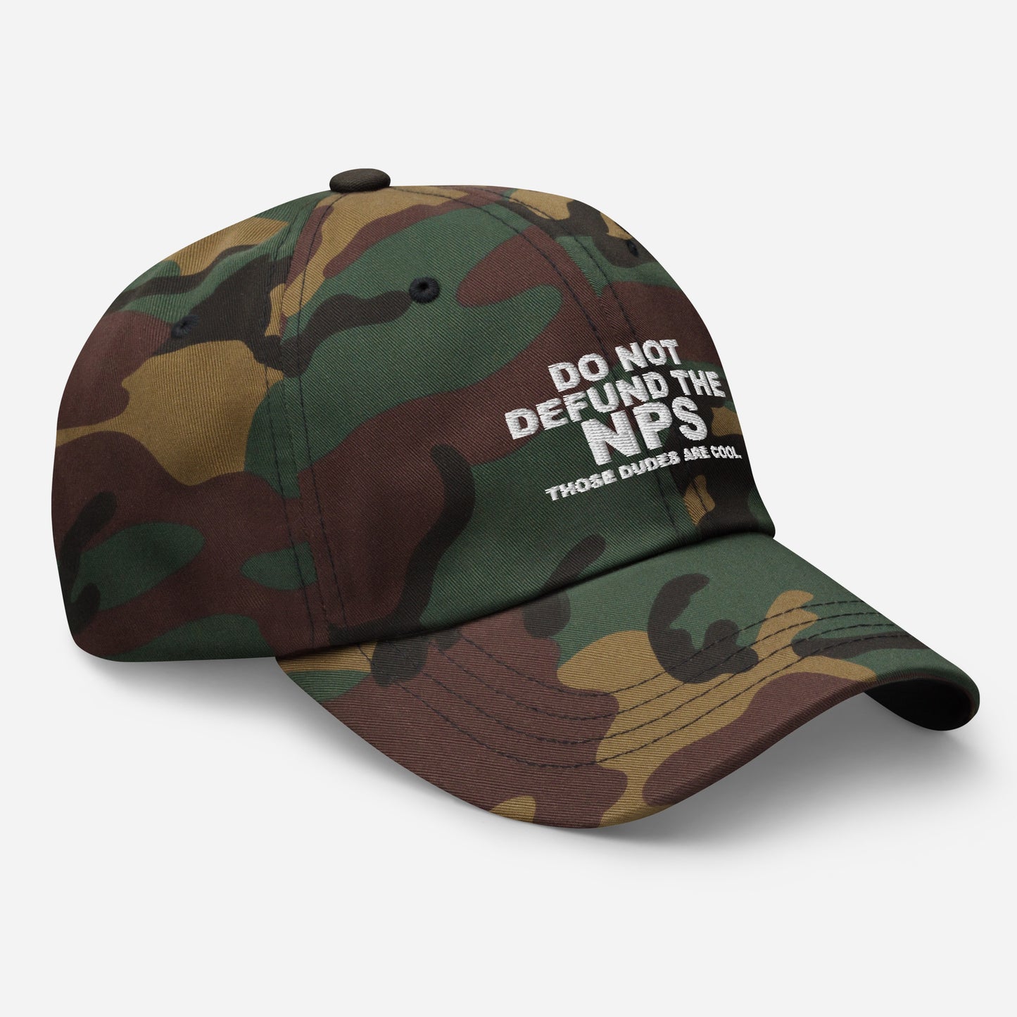 DO NOT DEFUND THE NPS Dad Hat