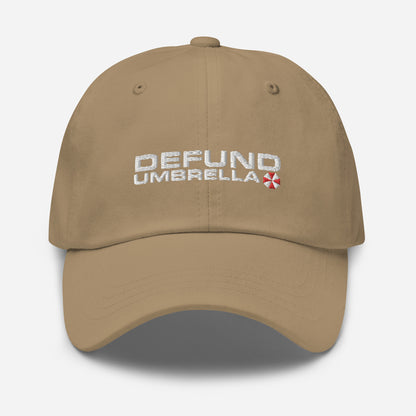 Defund Umbrella Dad Hat