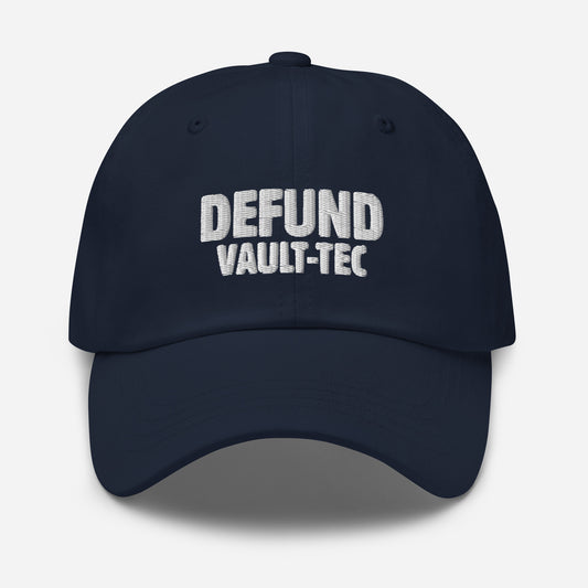 Defund Vault-Tec Dad Hat