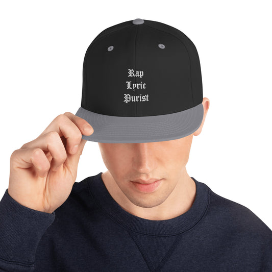 Rap Lyric Purist Hat