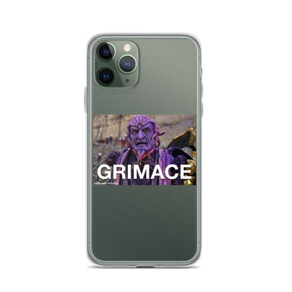 Grimace Clear Case for iPhone®