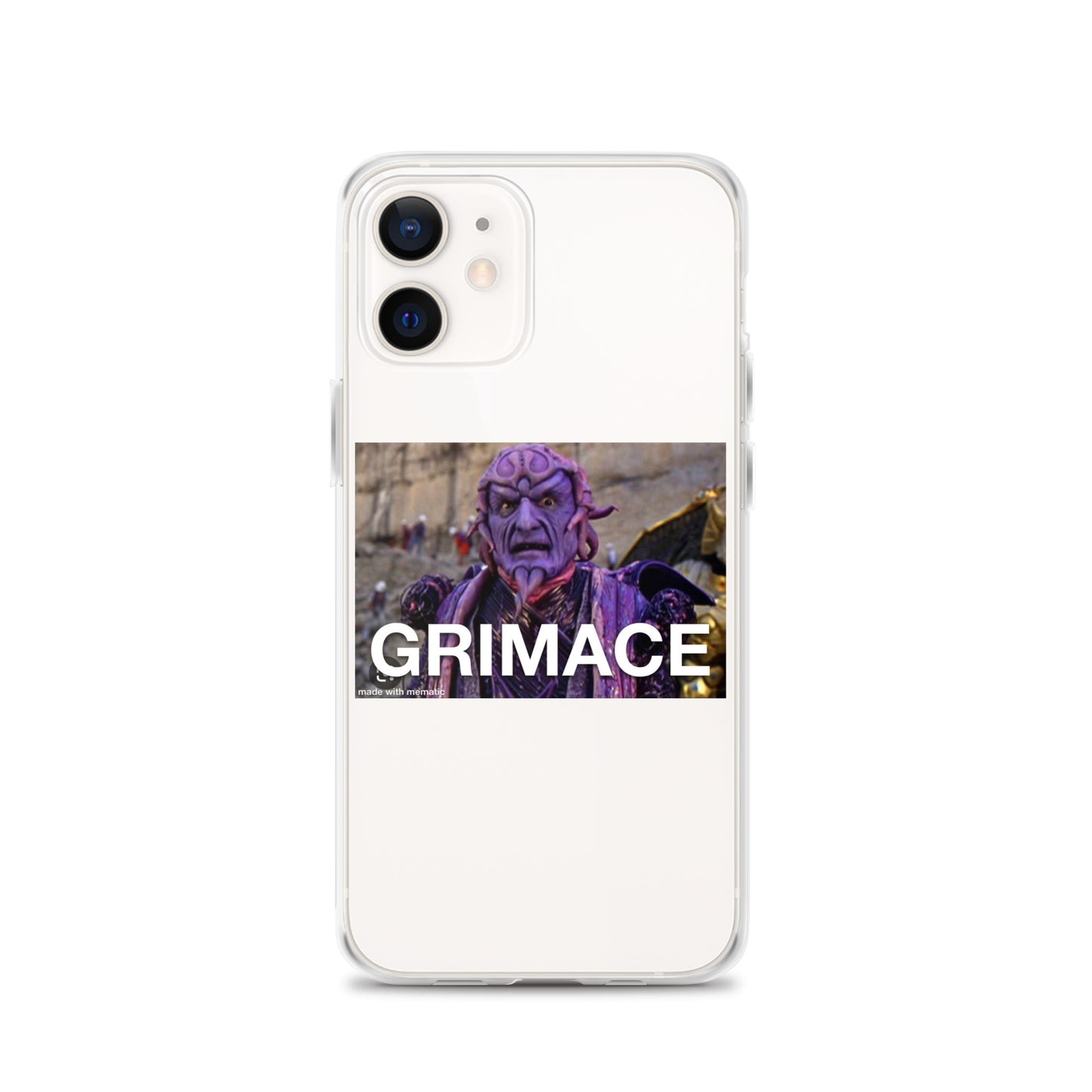 Grimace Clear Case for iPhone®