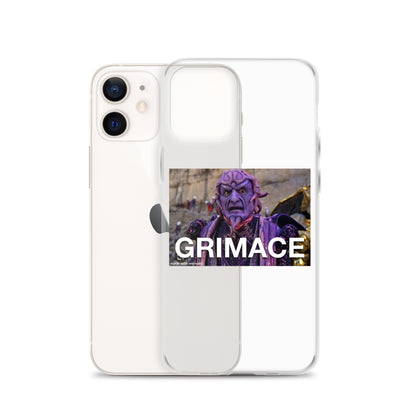 Grimace Clear Case for iPhone®