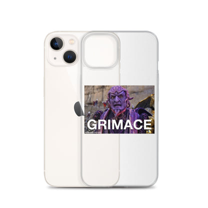 Grimace Clear Case for iPhone®