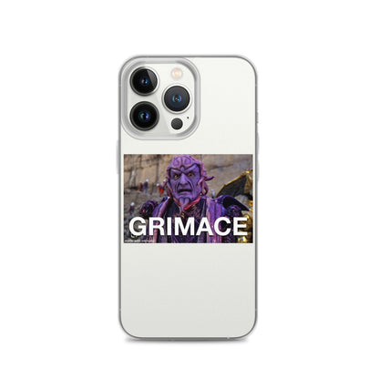 Grimace Clear Case for iPhone®