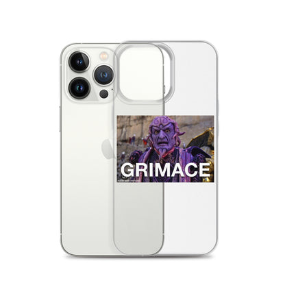 Grimace Clear Case for iPhone®