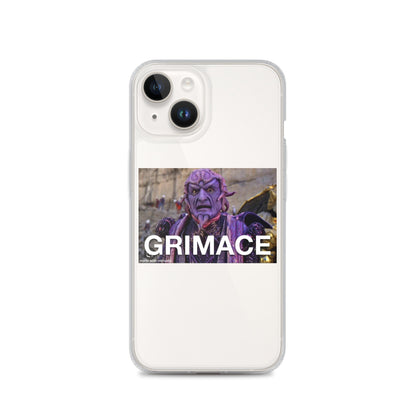 Grimace Clear Case for iPhone®