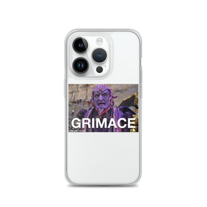 Grimace Clear Case for iPhone®