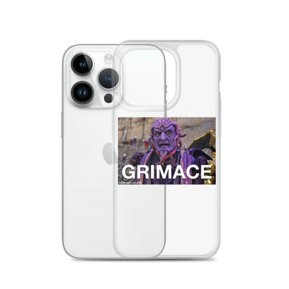 Grimace Clear Case for iPhone®