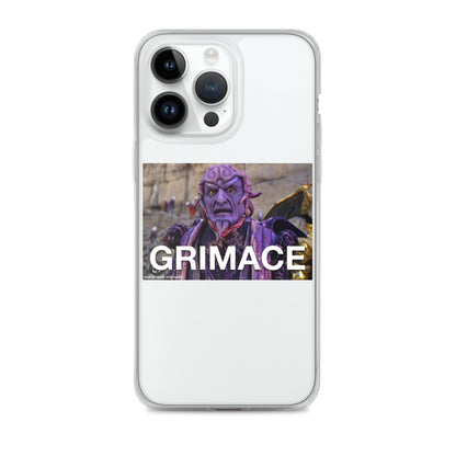 Grimace Clear Case for iPhone®