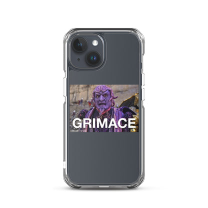 Grimace Clear Case for iPhone®