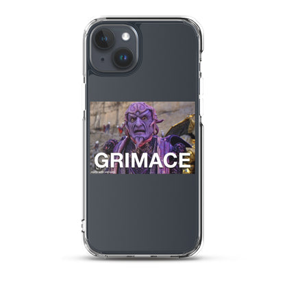 Grimace Clear Case for iPhone®