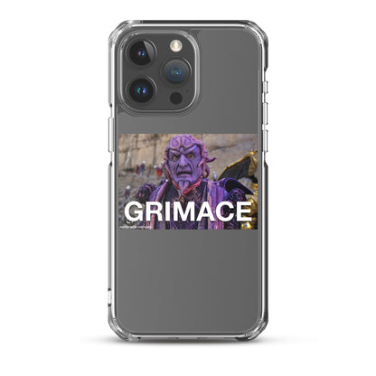 Grimace Clear Case for iPhone®