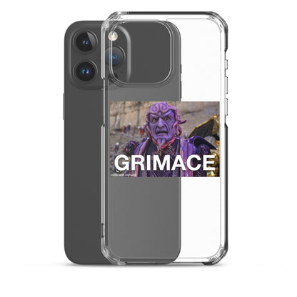 Grimace Clear Case for iPhone®