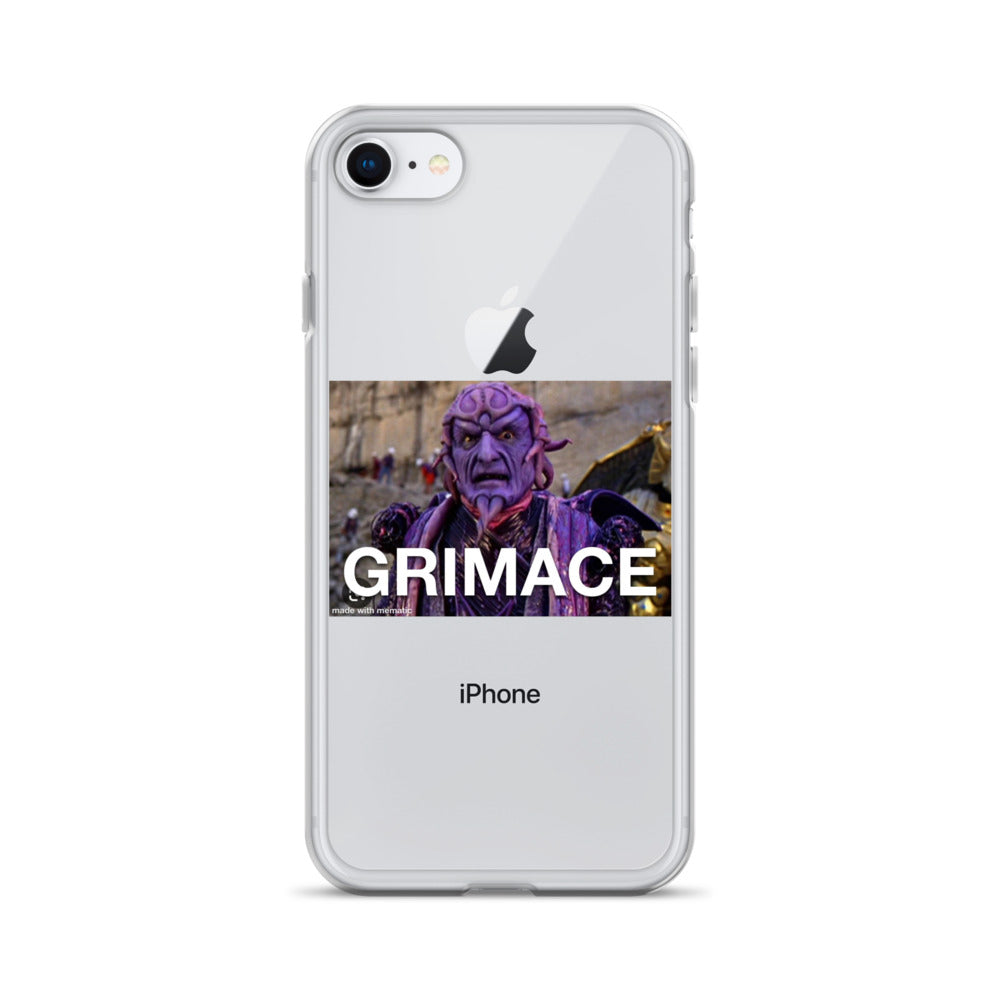 Grimace Clear Case for iPhone®