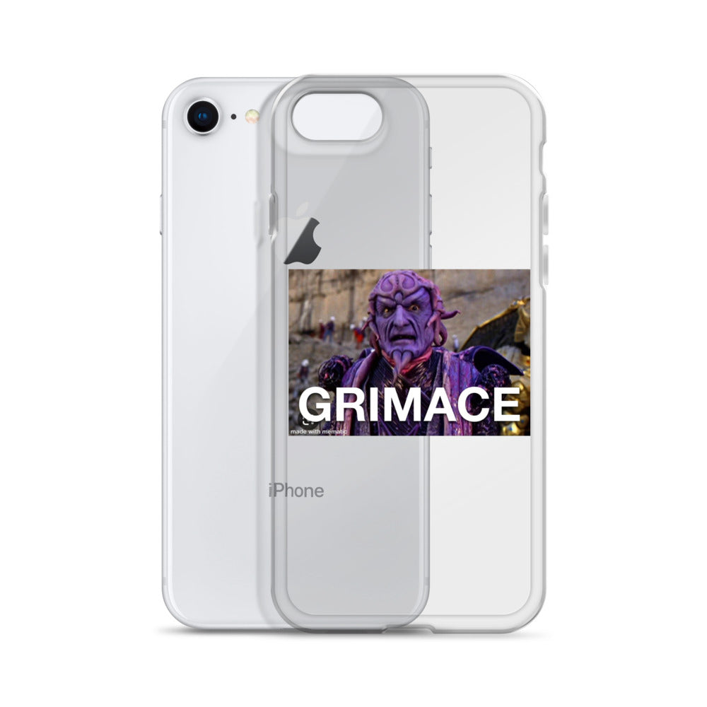 Grimace Clear Case for iPhone®