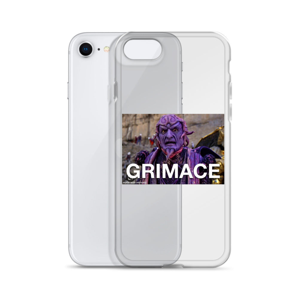 Grimace Clear Case for iPhone®