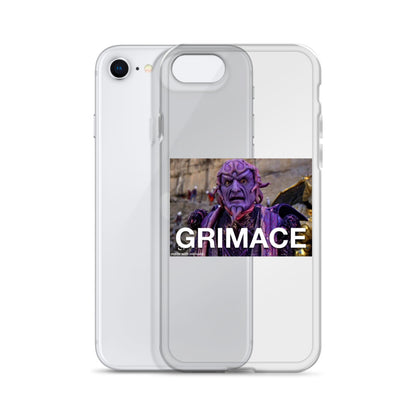 Grimace Clear Case for iPhone®