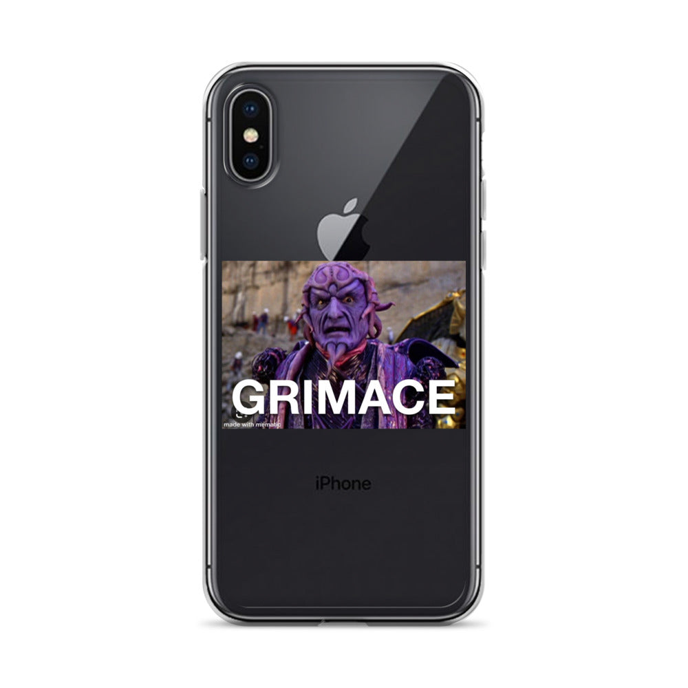 Grimace Clear Case for iPhone®