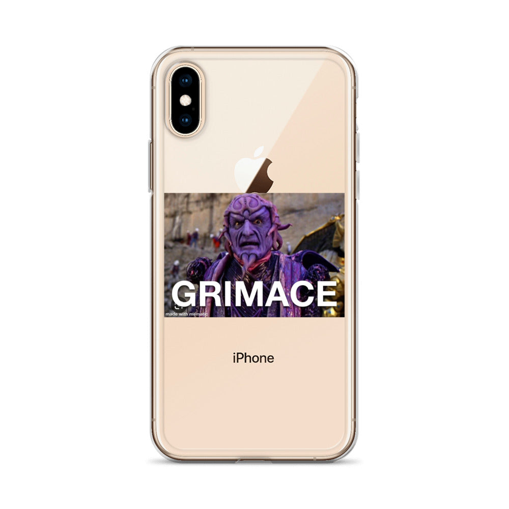 Grimace Clear Case for iPhone®