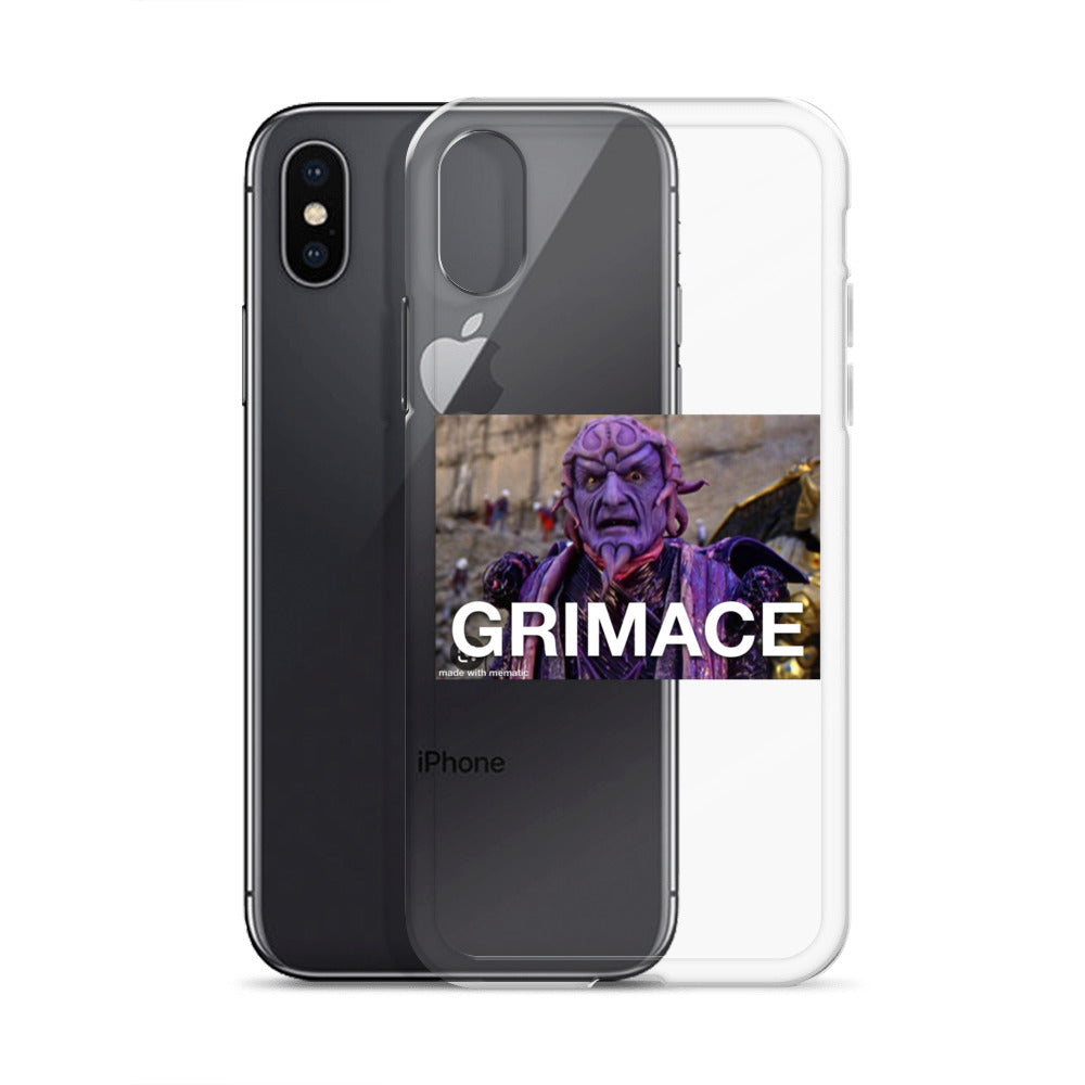 Grimace Clear Case for iPhone®