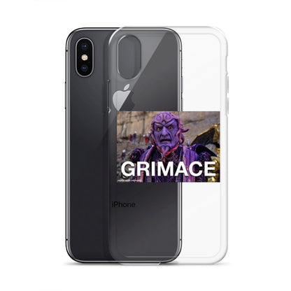 Grimace Clear Case for iPhone®