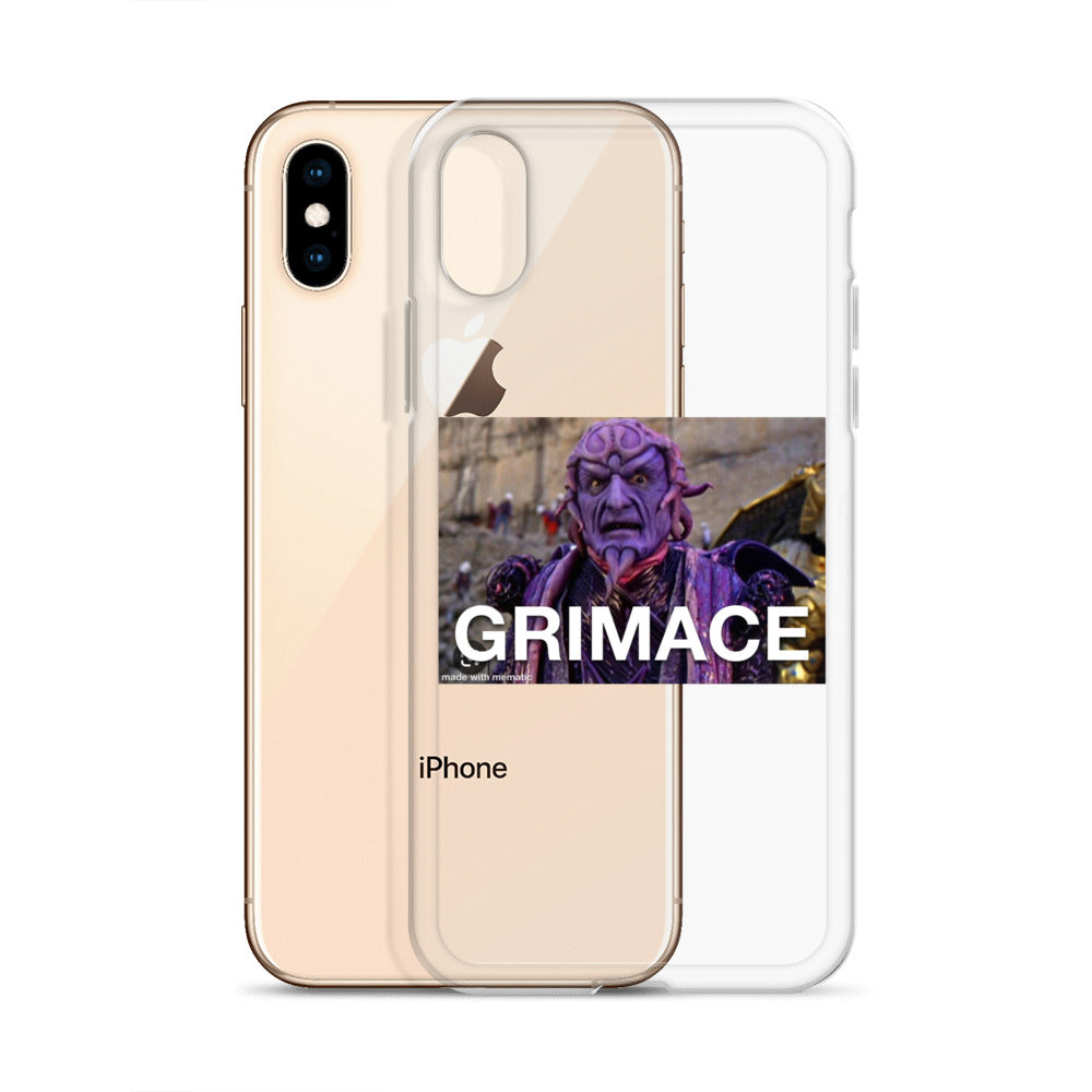 Grimace Clear Case for iPhone®