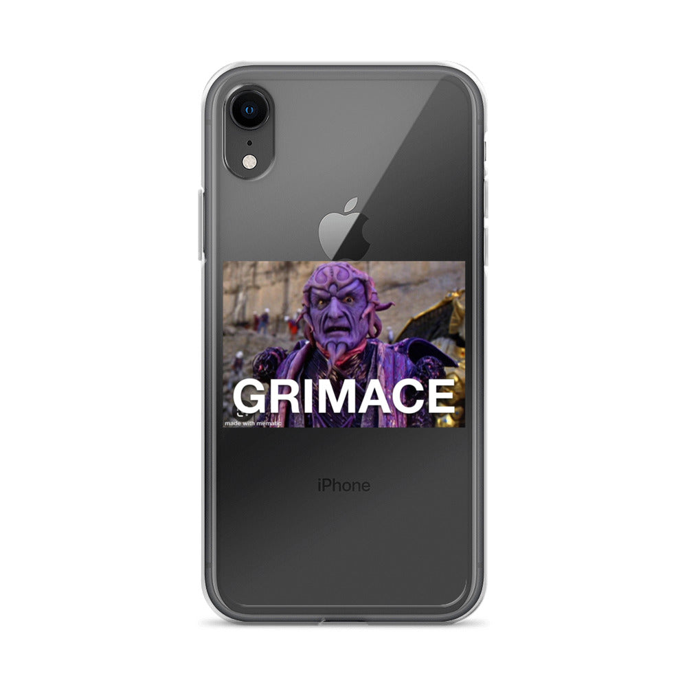 Grimace Clear Case for iPhone®