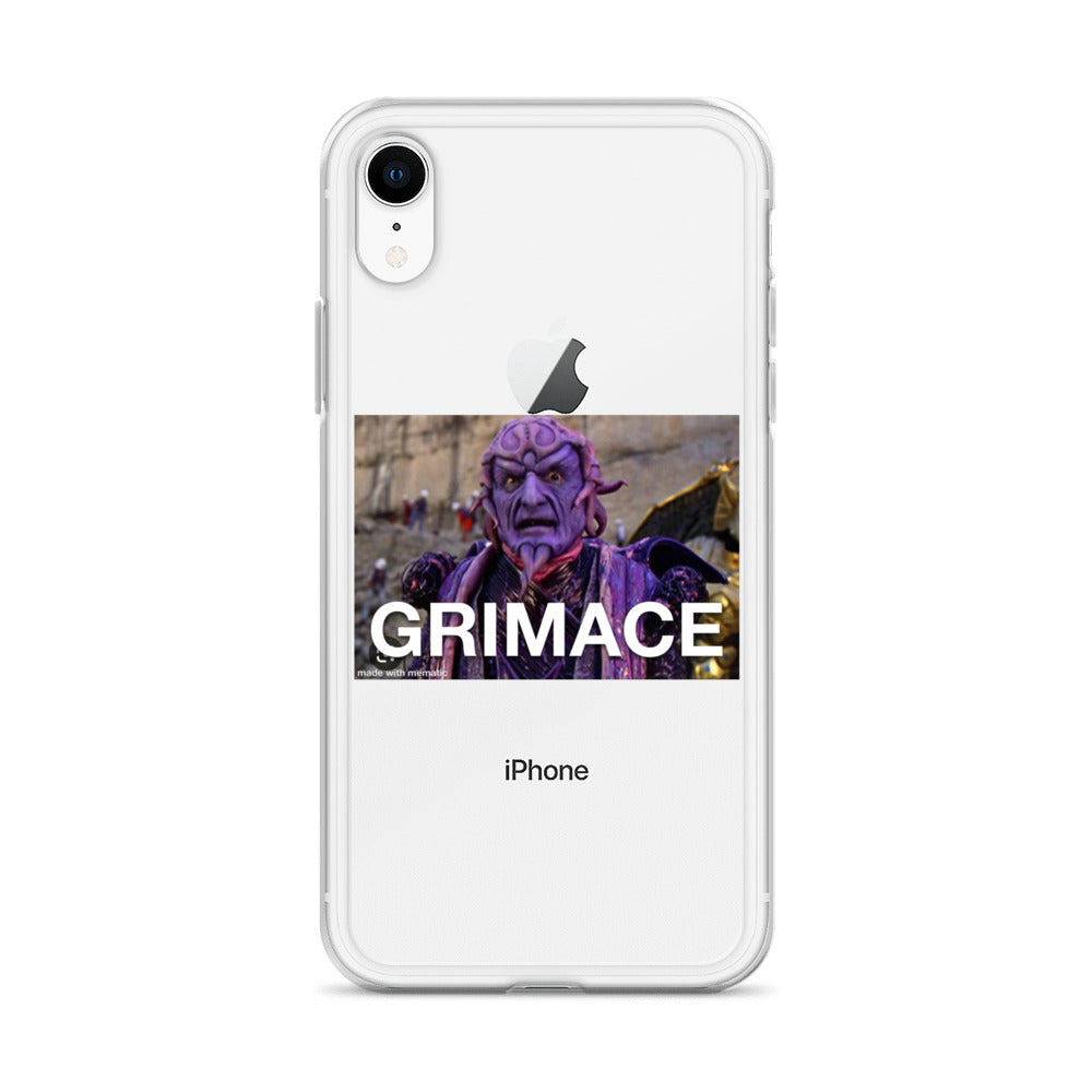 Grimace Clear Case for iPhone®