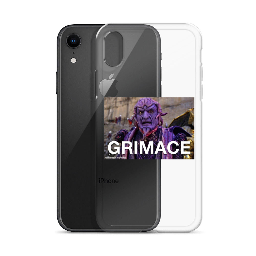 Grimace Clear Case for iPhone®