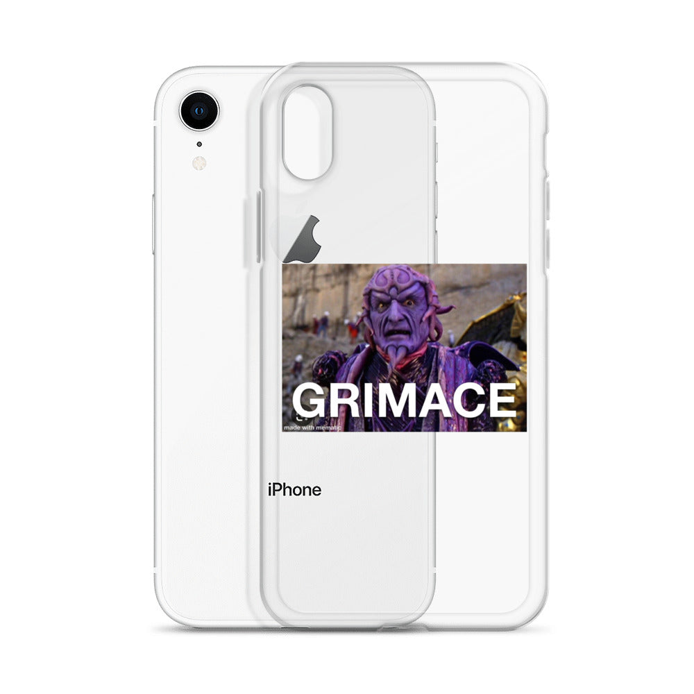 Grimace Clear Case for iPhone®