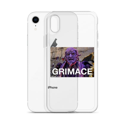 Grimace Clear Case for iPhone®