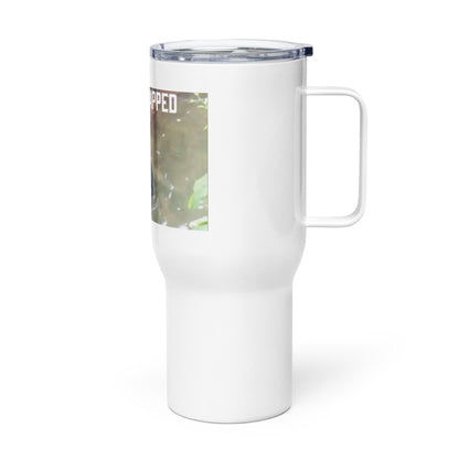 Strapped Harambe Travel Mug