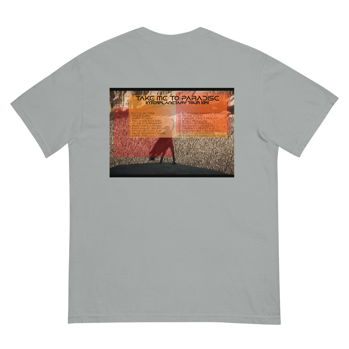 Take Me To Paradise Tour Heavyweight Special Edition T-Shirt